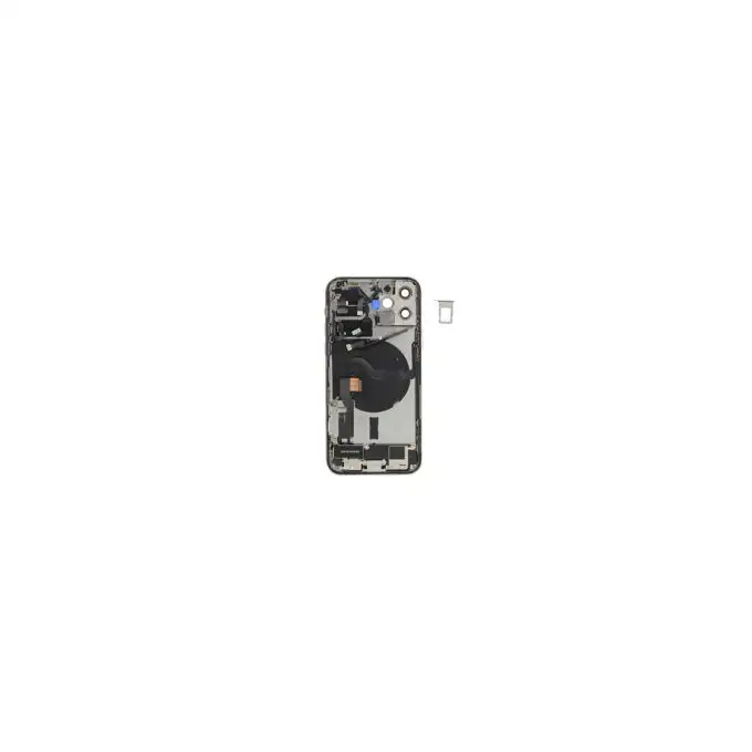 Klapka baterii (Pulled B) incl. small parts - Srebrna; For iPhone 12 Pro