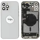 Klapka baterii (Pulled B) incl. small parts - Srebrna; For iPhone 12 Pro Max