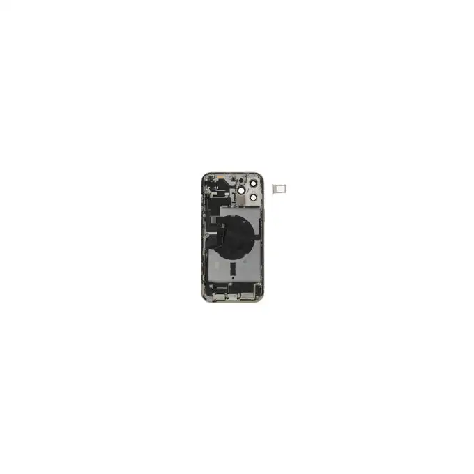 Klapka baterii (Pulled B) incl. small parts - Srebrna; For iPhone 12 Pro Max