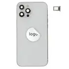 Klapka baterii (Pulled B) incl. small parts - Srebrna; For iPhone 12 Pro Max