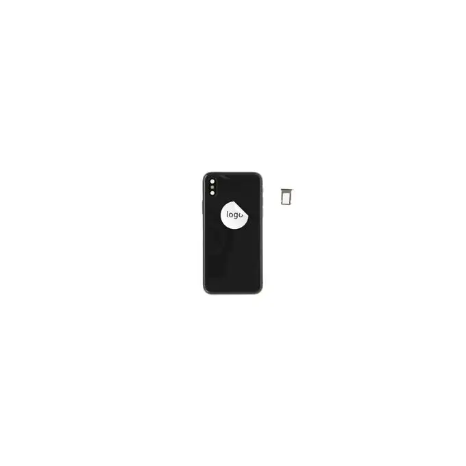Klapka baterii (Pulled B) incl. small parts -  Szara; do iPhone X