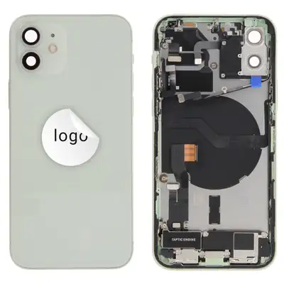 Klapka baterii (Pulled B) incl. small parts - Zielona; For iPhone 12