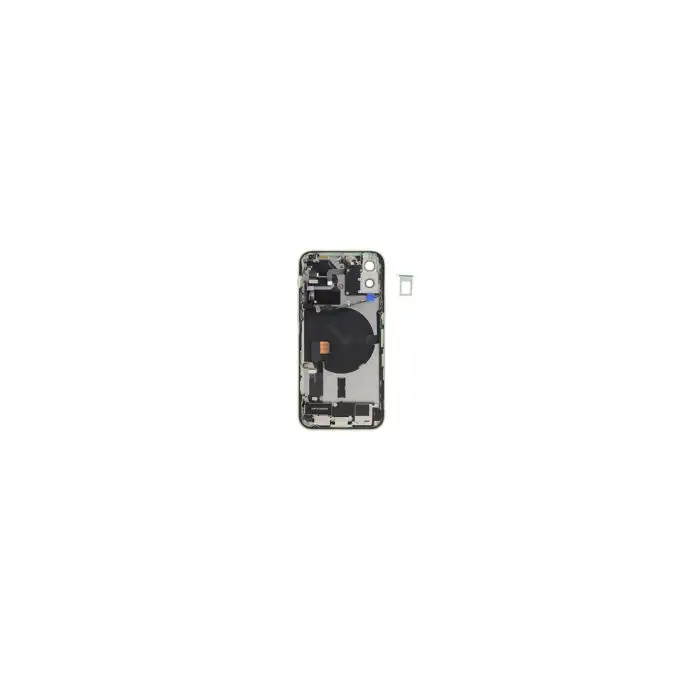 Klapka baterii (Pulled B) incl. small parts - Zielona; For iPhone 12
