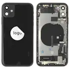 Klapka baterii (Pulled C) incl. small parts - Czarna; For iPhone 11