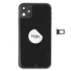 Klapka baterii (Pulled C) incl. small parts - Czarna; For iPhone 11