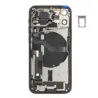 Klapka baterii (Pulled C) incl. small parts - Czarna; For iPhone 12 mini