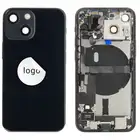 Klapka baterii (Pulled C) incl. small parts - Czarna; do iPhone 13 mini