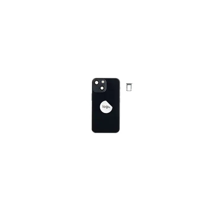 Klapka baterii (Pulled C) incl. small parts - Czarna; do iPhone 13 mini