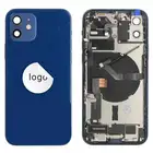 Klapka baterii (Pulled C) incl. small parts - Niebieska; For iPhone 12
