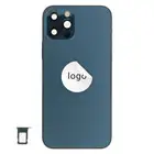 Klapka baterii (Pulled C) incl. small parts - Niebieska; For iPhone 12 Pro