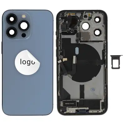 Klapka baterii (Pulled C) incl. small parts - Niebieska; do iPhone 13 Pro