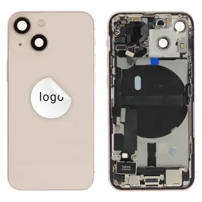 Klapka baterii (Pulled C) incl. small parts - Różowa; do iPhone 13 mini