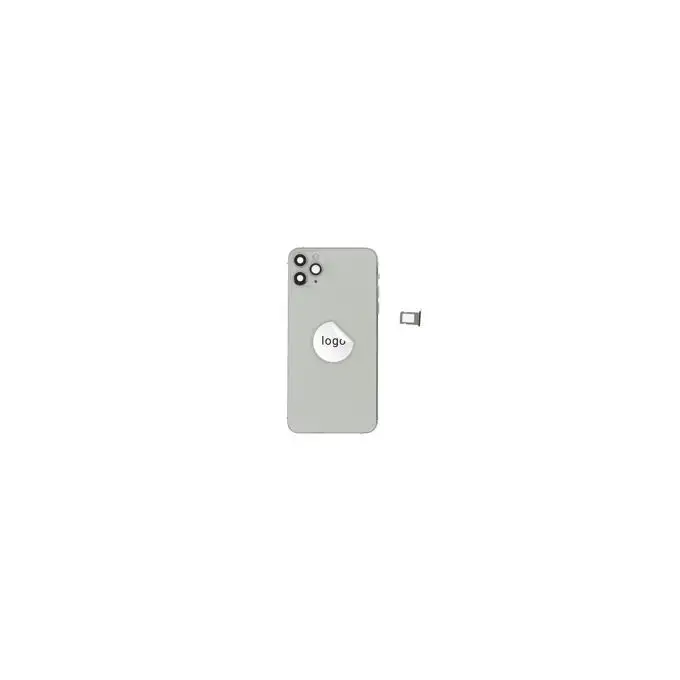 Klapka baterii (Pulled C) incl. small parts - Srebrna; For iPhone 11 Pro Max