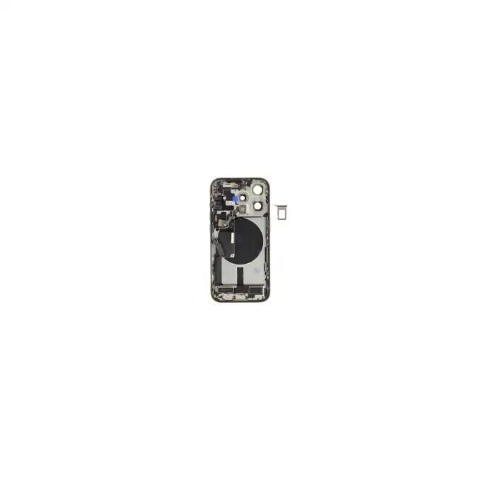 Klapka baterii (Pulled C) incl. small parts - Szara; do iPhone 15 Pro