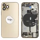 Klapka baterii (Pulled C) incl. small parts - Złota; For iPhone 11 Pro