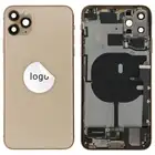 Klapka baterii (Pulled C) incl. small parts - Złota; For iPhone 11 Pro Max