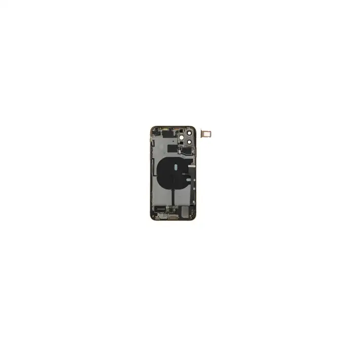 Klapka baterii (Pulled C) incl. small parts - Złota; For iPhone 11 Pro Max