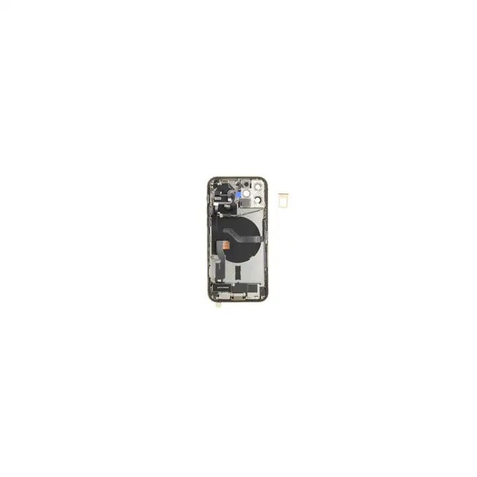 Klapka baterii (Pulled C) incl. small parts - Złota; For iPhone 12 Pro