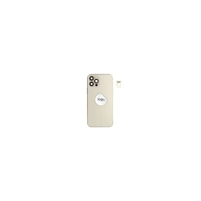 Klapka baterii (Pulled C) incl. small parts - Złota; For iPhone 12 Pro