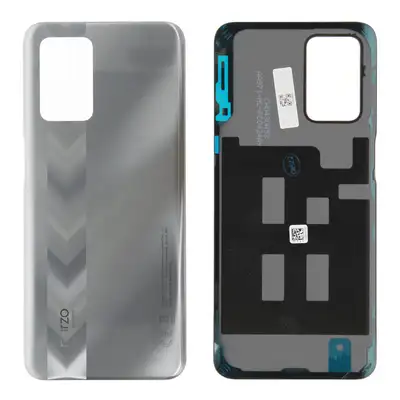 Klapka baterii -  Srebrna; Realme Narzo 30 5G (RMX3242)
