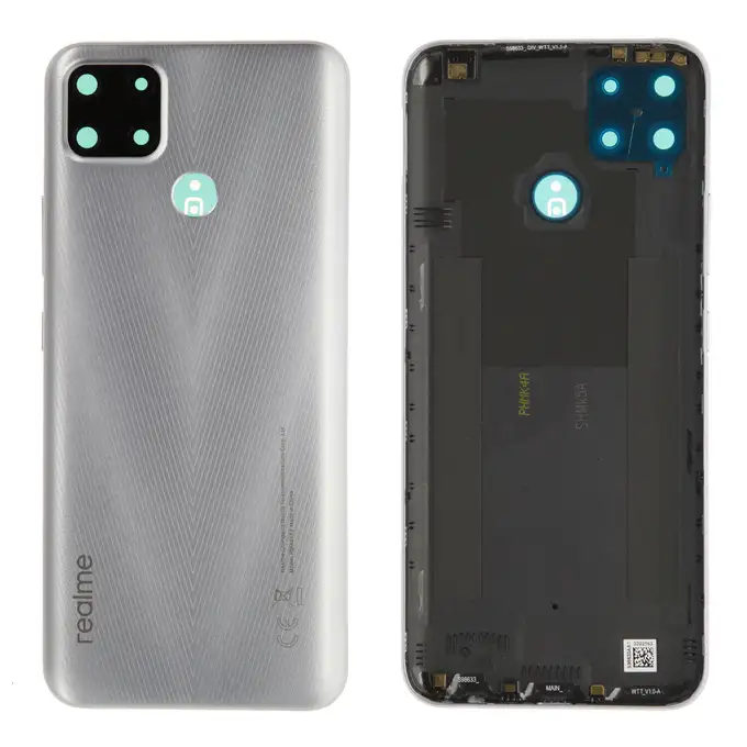 Klapka baterii - Szara; Realme 7i