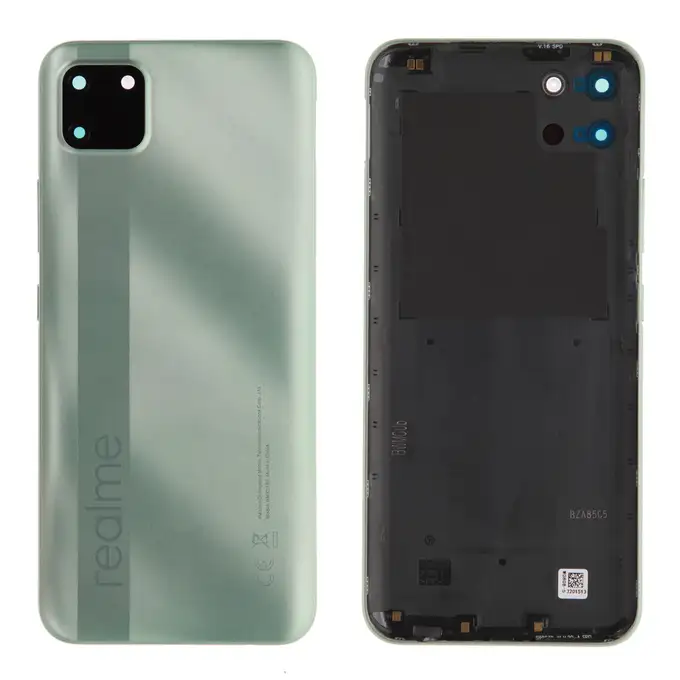 Klapka baterii - Zielona; Realme C11