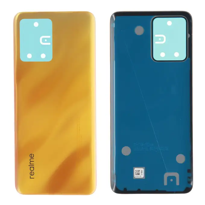 Klapka baterii - Żółta; Realme 9
