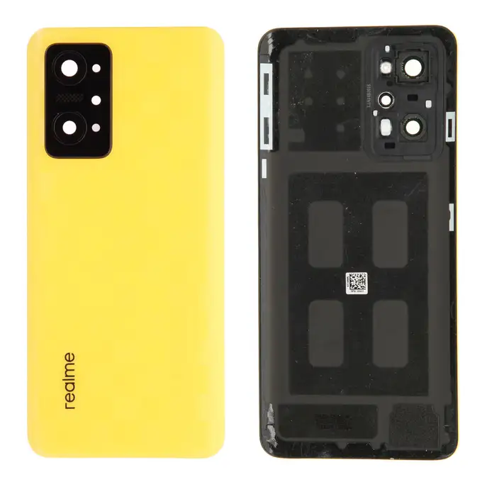 Klapka baterii -  Żółta; Realme GT Neo 3T