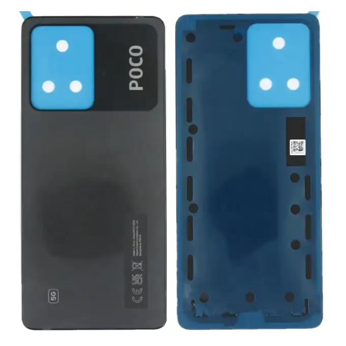 Klapka baterii do Xiaomi Poco X5 Pro - czarna