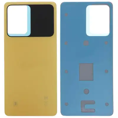 Klapka baterii do Xiaomi Poco X5 Pro - żółta