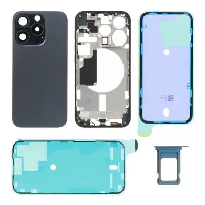 Klapka baterii (excl. Logo) - Niebieska ; do iPhone 15 Pro