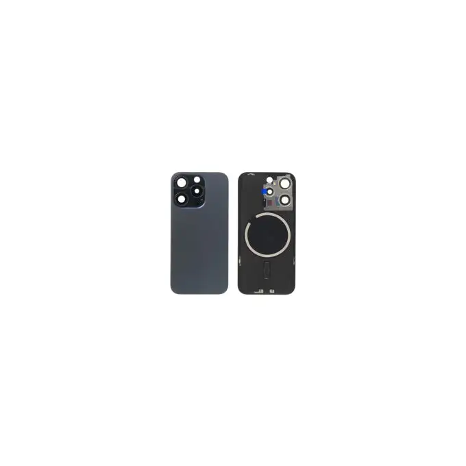 Klapka baterii (excl. Logo) - Niebieska ; do iPhone 15 Pro