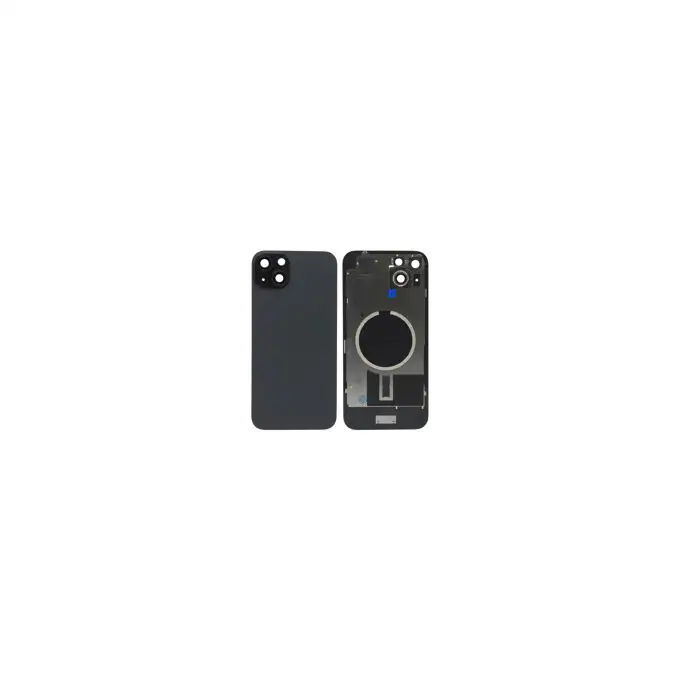 Klapka baterii kit (excl. Logo) - Czarna; do iPhone 15 Plus