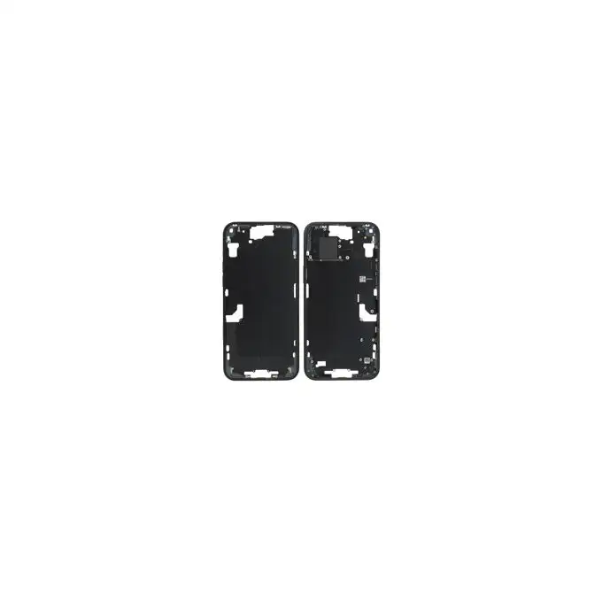 Klapka baterii kit (excl. Logo) - Czarna; do iPhone 15 Plus