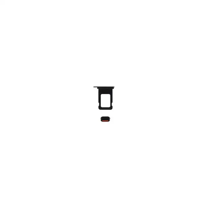 Klapka baterii kit (excl. Logo) - Czarna; do iPhone 15 Plus