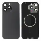 Klapka baterii kit (excl. Logo) - Czarna ; do iPhone 15 Pro Max