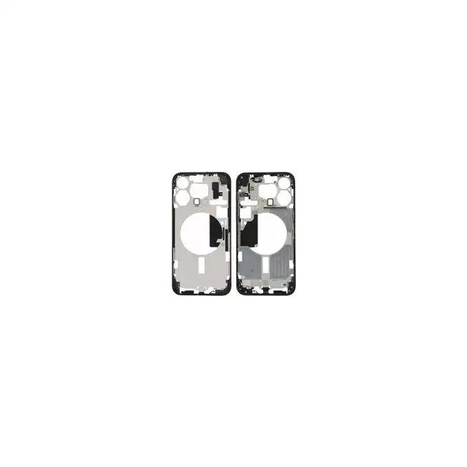 Klapka baterii kit (excl. Logo) - Czarna ; do iPhone 15 Pro Max