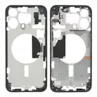 Klapka baterii kit (excl. Logo) - Niebieska ; do iPhone 15 Pro Max