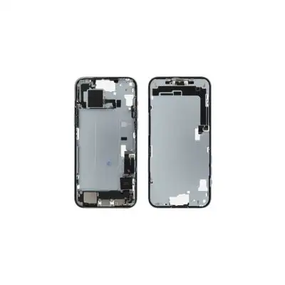 Korpus środkowy (Pulled A) incl. small parts - Niebieski; do iPhone 15 Plus