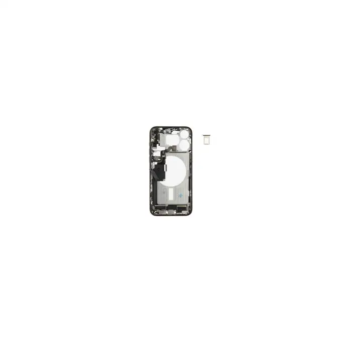 Korpus środkowy (Pulled A) incl. small parts - Szary; do iPhone 15 Pro Max
