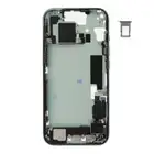 Korpus środkowy (Pulled A) incl. small parts - Zielony; do iPhone 15