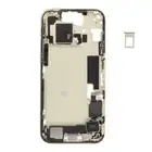 Korpus środkowy (Pulled B) incl. small parts - Żółty; do iPhone 15