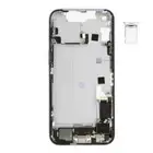 Korpus środkowy (Pulled C) incl. small parts - Fioletowy; do iPhone 14