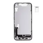 Korpus środkowy (Pulled C) incl. small parts - Fioletowy; do iPhone 14