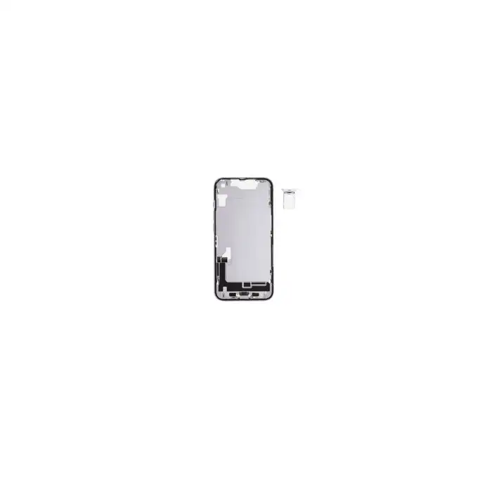 Korpus środkowy (Pulled C) incl. small parts - Fioletowy; do iPhone 14