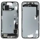 Korpus środkowy (Pulled C) incl. small parts - Niebieski; do iPhone 15 Plus