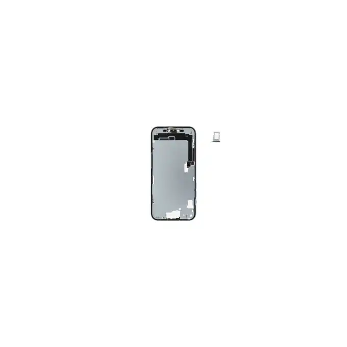 Korpus środkowy (Pulled C) incl. small parts - Niebieski; do iPhone 15 Plus