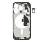 Korpus środkowy (Pulled C) incl. small parts - Niebieski; do iPhone 15 Pro