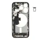 Korpus środkowy (Pulled C) incl. small parts - Niebieski; do iPhone 15 Pro
