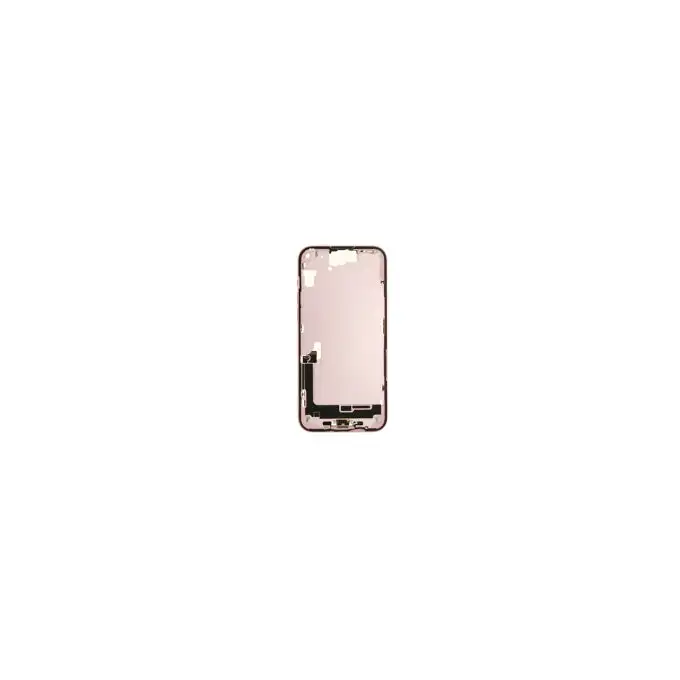 Korpus środkowy (Pulled C) incl. small parts - Różowy; do iPhone 15 Plus